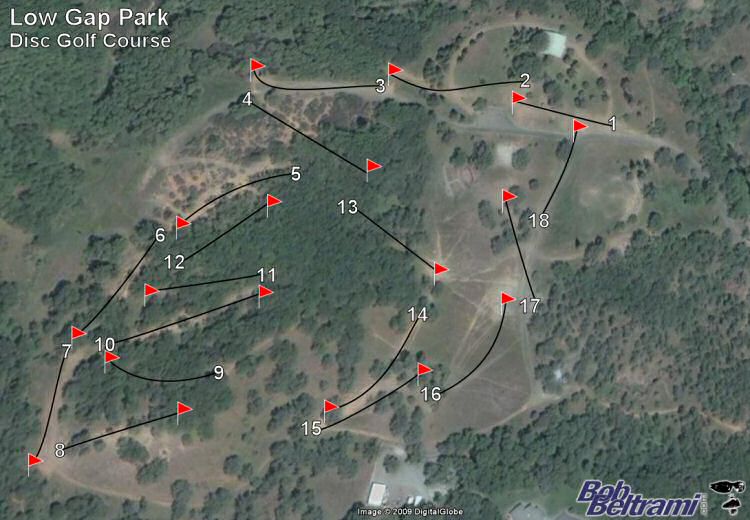 Map of Low Gap Park